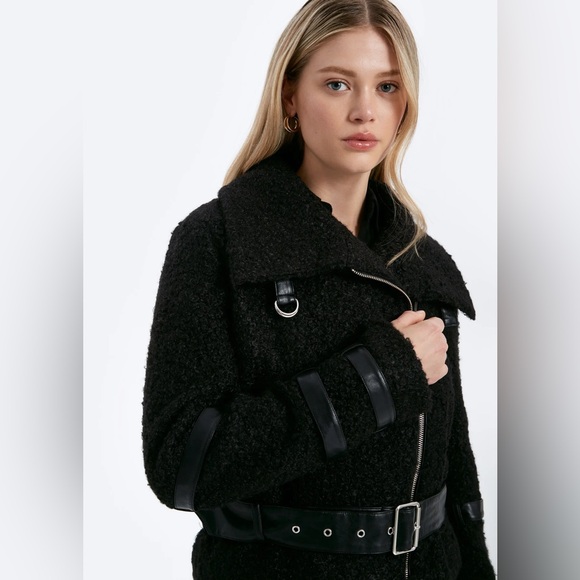 CHRLDR | Anthropology ~ Milki Cropped Teddy Bear Jacket - Picture 7 of 11